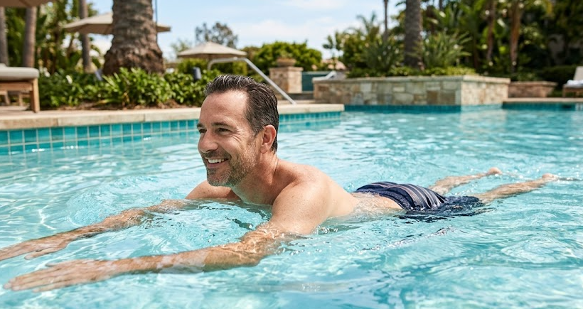 Ranná rutina s vodou – pohár čistej vody pri okne